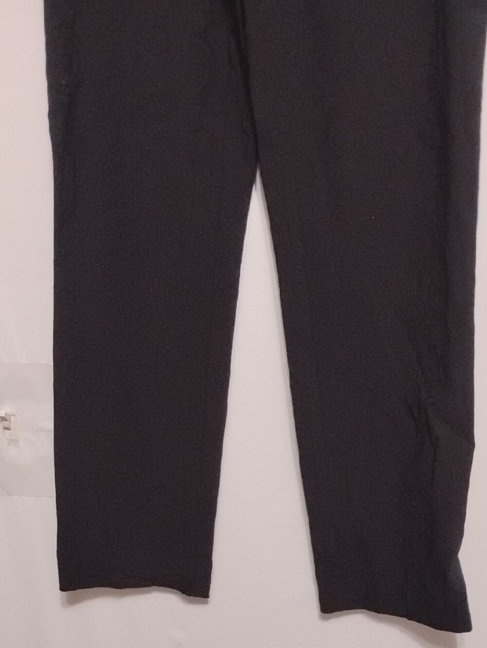 MACK & liAM Women's Slim Straight Pants Black Subtle Tone-On - Tone Jacquard - Picture 3 of 12